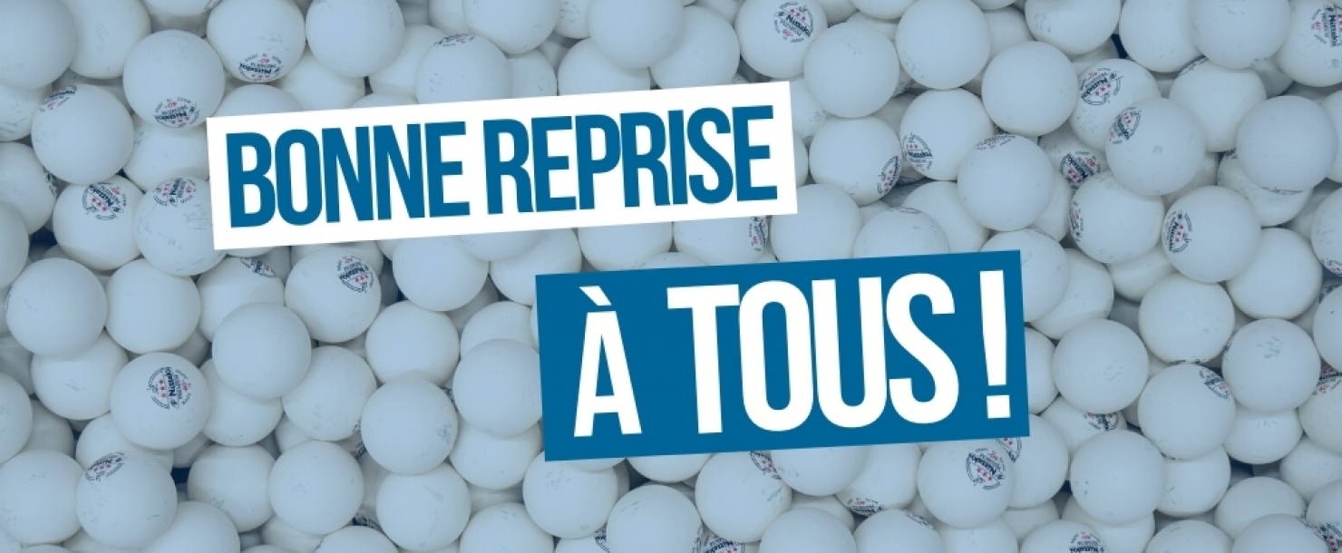 Bonne reprise FFTT